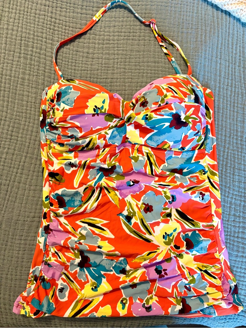 Anne Cole Women’s Floral Tankini Swim Top